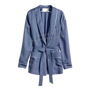 H&M Conscious •  Belted Pajama Jacket
